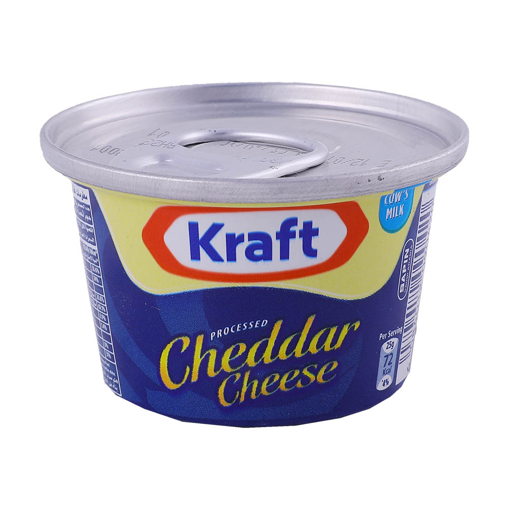 Kraft Cheddar Cheese Tin 50g - Available at Alosra Online Supermarket