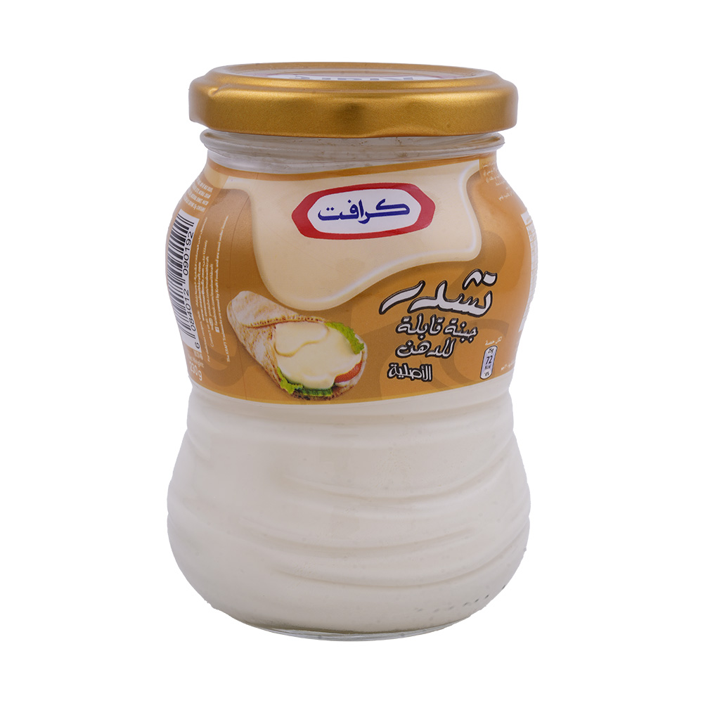 Kraft Original Cheddar Cheese Spread 230g back image