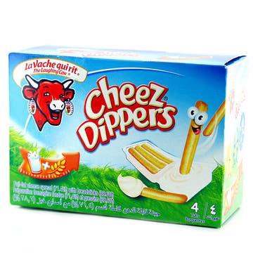 La Vache Qui Rit Cheez Dippers 4's - Available at Alosra Online Supermarket