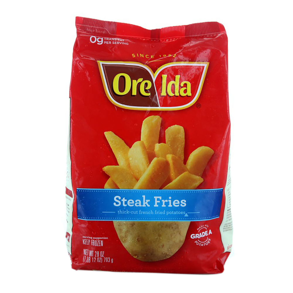 Ore Ida Steak Fries Thick-Cut Potatoes 793g - Available at Alosra Online Supermarket