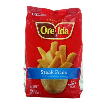 Ore Ida Steak Fries Thick-Cut Potatoes 793g - Available at Alosra Online Supermarket