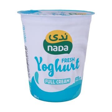 Nada Fresh Yoghurt Full Cream 380g - Available at Alosra Online Supermarket