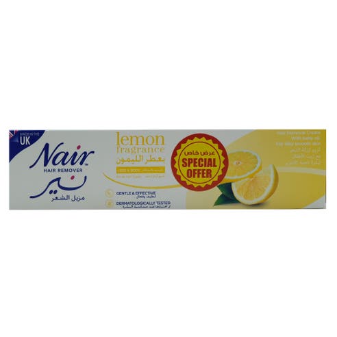 Nair Lemon Hair Remover Cream Tube 110ml [Special Offer] 