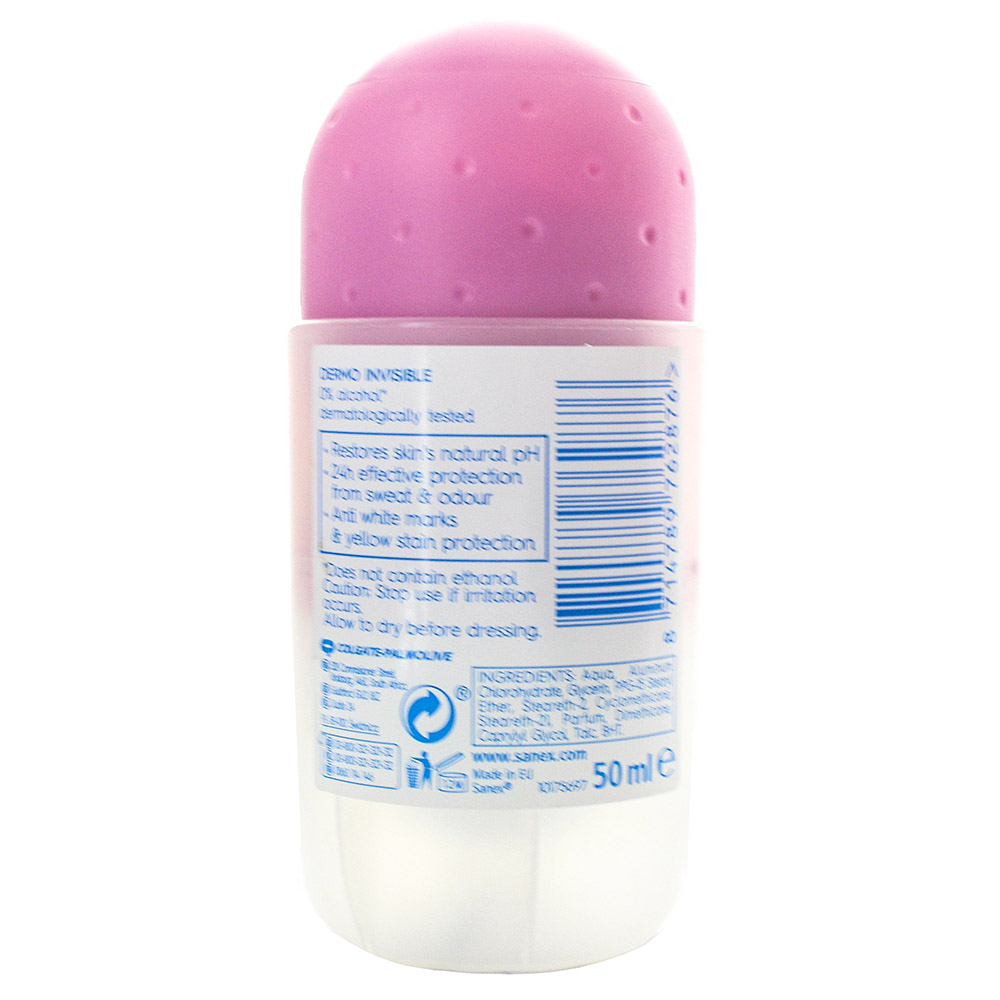 Sanex Deo Roll On Invisible 50ml back image