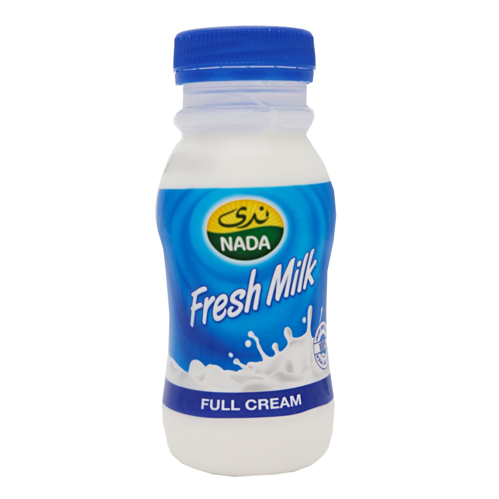Nada Fresh Full Cream Milk 180ml - Available at Alosra Online Supermarket