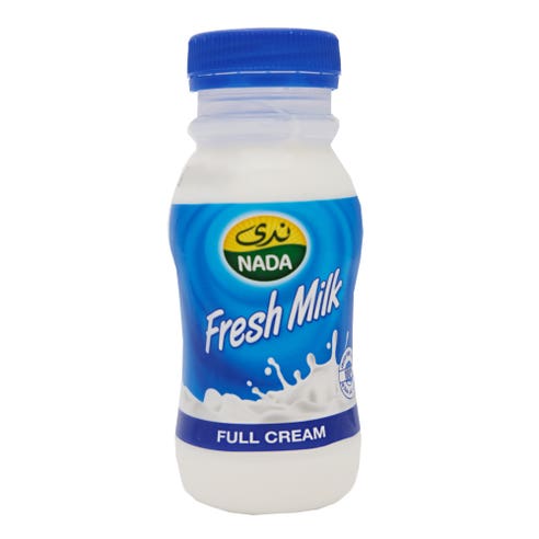 Nada Fresh Full Cream Milk 180ml - Available at Alosra Online Supermarket
