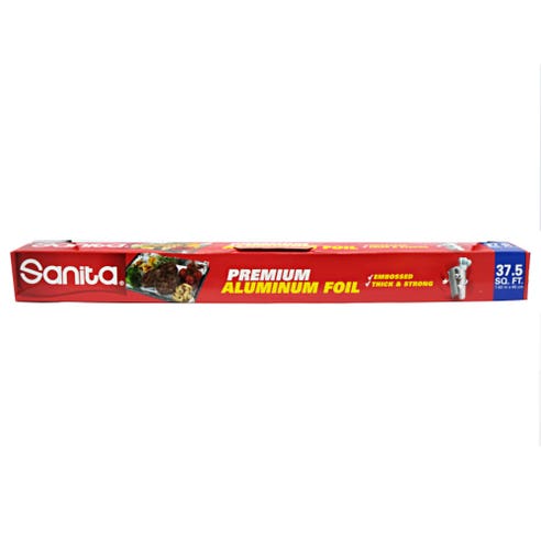Sanita Aluminium Foil 45cm x 37.5ft - Available at Alosra Online Supermarket