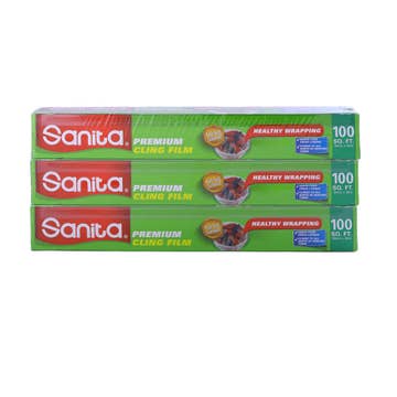 Sanita Premium Cling Film 3 Pack - Available at Alosra Online Supermarket