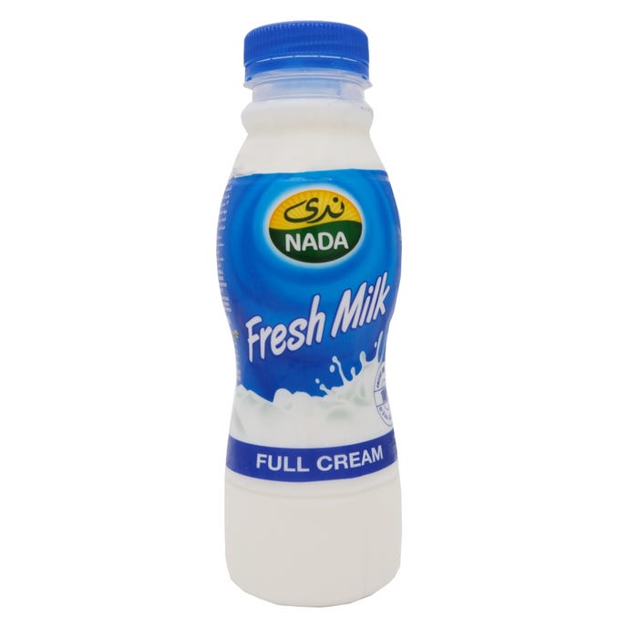 Nada Fresh Milk Full Cream 360ml - Available at Alosra Online Supermarket