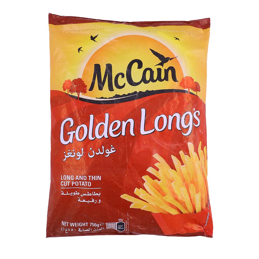 McCain Golden Longs French Fries 750g - Available at Alosra Online Supermarket