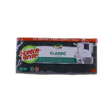 3M Scotch Brite Classic A17 2+1 Free - Available at Alosra Online Supermarket