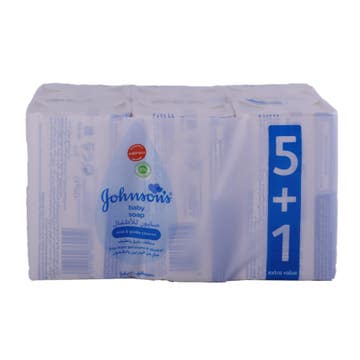 Johnson's Baby Soap 125g [5+1 Free] 
