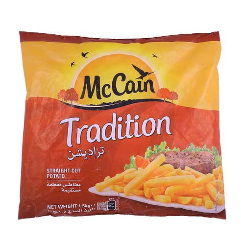 McCain Tradition French Fries 1.5Kg - Available at Alosra Online Supermarket