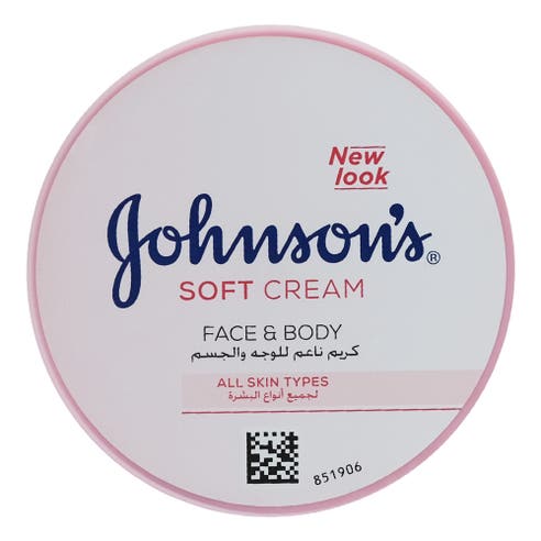 Johnson's Soft Body Cream 200ml - Available at Alosra Online Supermarket