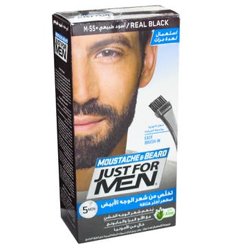 Just For Men Real Black Moustache & Beard Dye - Available at Alosra Online Supermarket