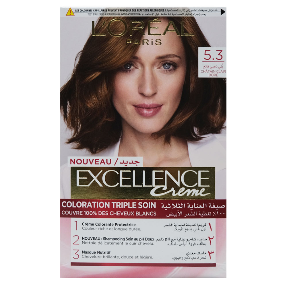 Loreal Excellence Creme 5.3 Golden Brown