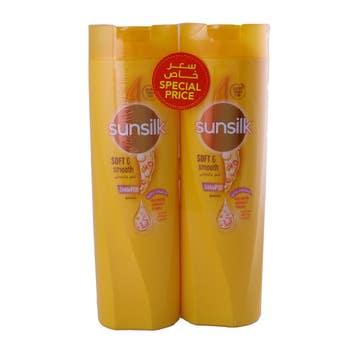 Sunsilk Soft & Smooth Shampoo 2x400ml [Special Offer] 