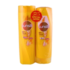 Sunsilk Soft & Smooth Shampoo & Conditioner Set [400ml + 320ml] [Special Offer] 