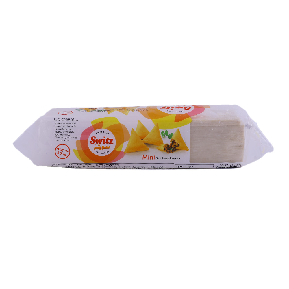 Switz Mini Sambosa Leaves 500g - Available at Alosra Online Supermarket