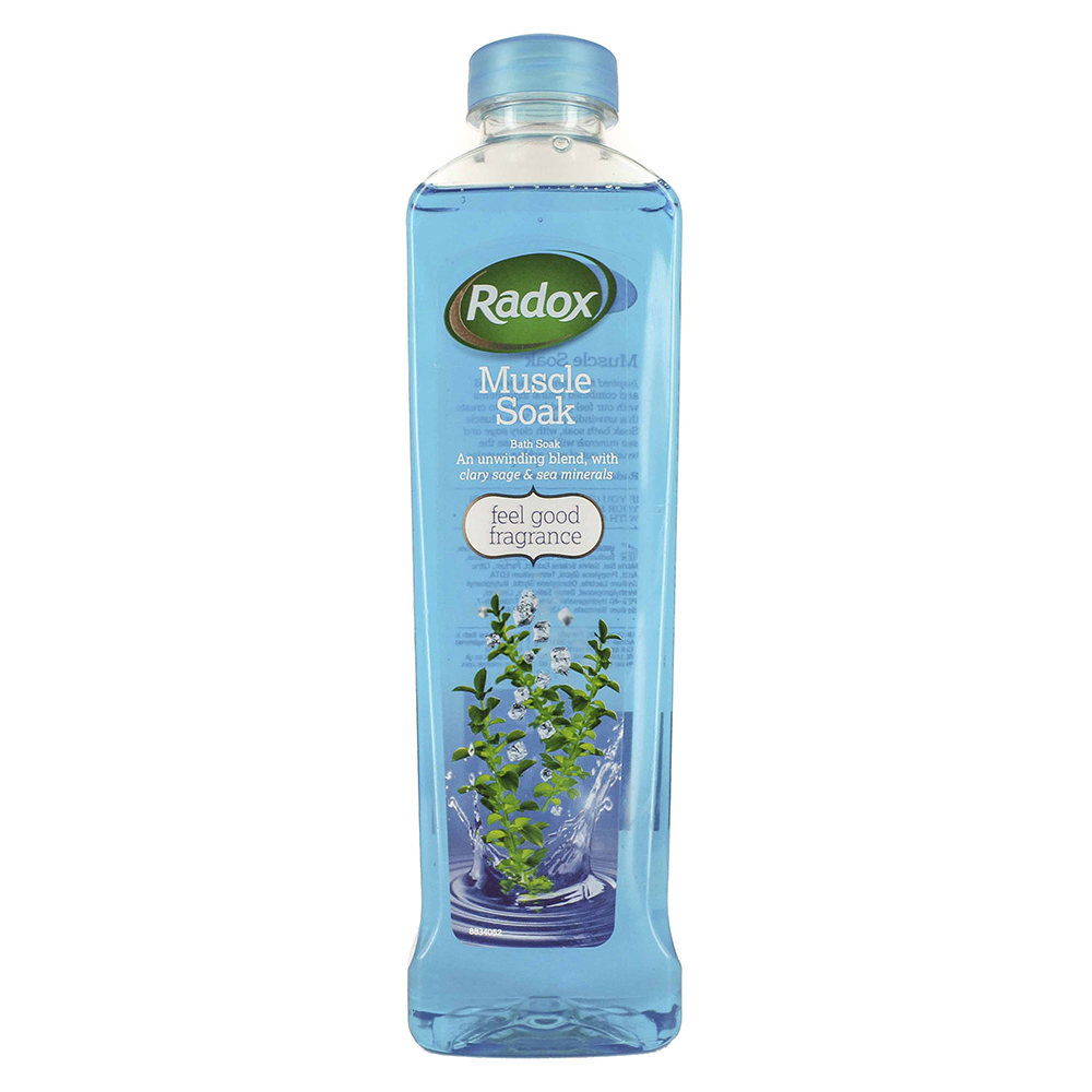 Radox Muscle Soak Herbal Bath 500ml - Available at Alosra Online Supermarket
