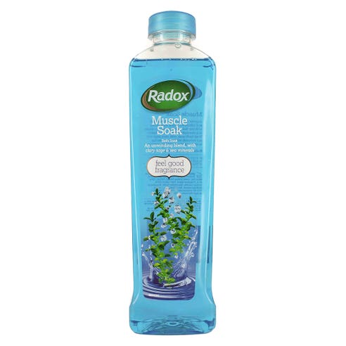 Radox Muscle Soak Herbal Bath 500ml - Available at Alosra Online Supermarket