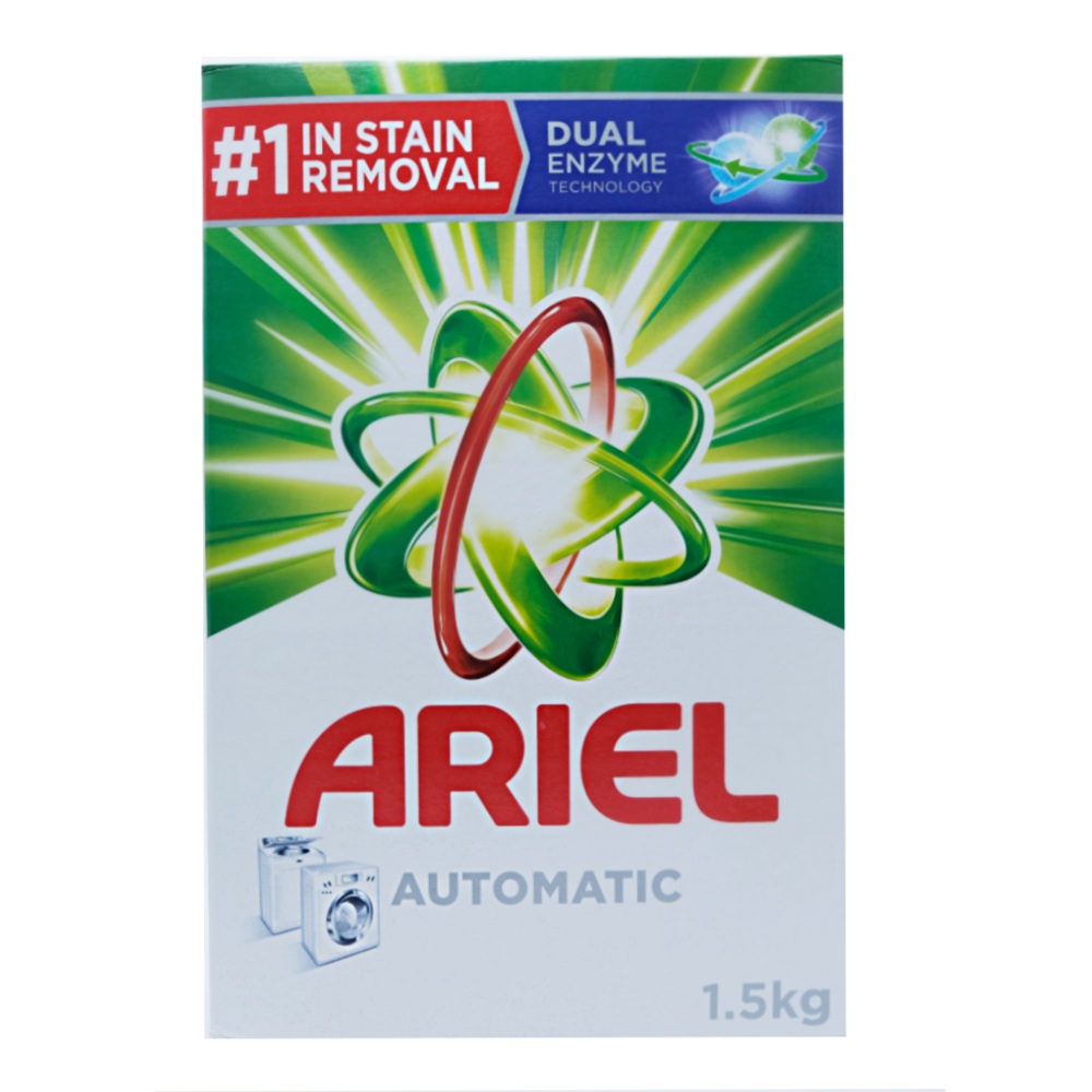 Ariel Micro Booster Original Green Detergent 1.5Kg - Available at Alosra Online Supermarket