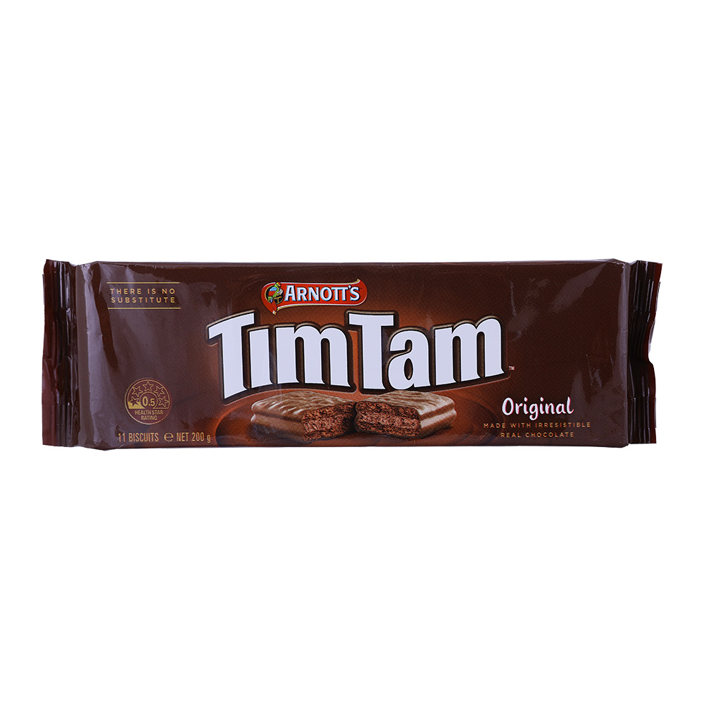 Arnott's TimTam Original Chocolate Biscuits 200g - Available at Alosra Online Supermarket