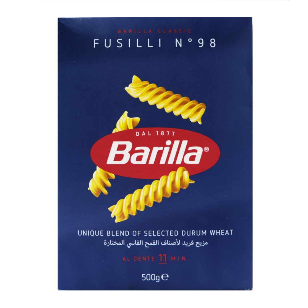 Barilla Fusilli 500g - Available at Alosra Online Supermarket