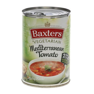 Baxters Mediterranean Tomato Vegetarian Soup 400g - Available at Alosra Online Supermarket