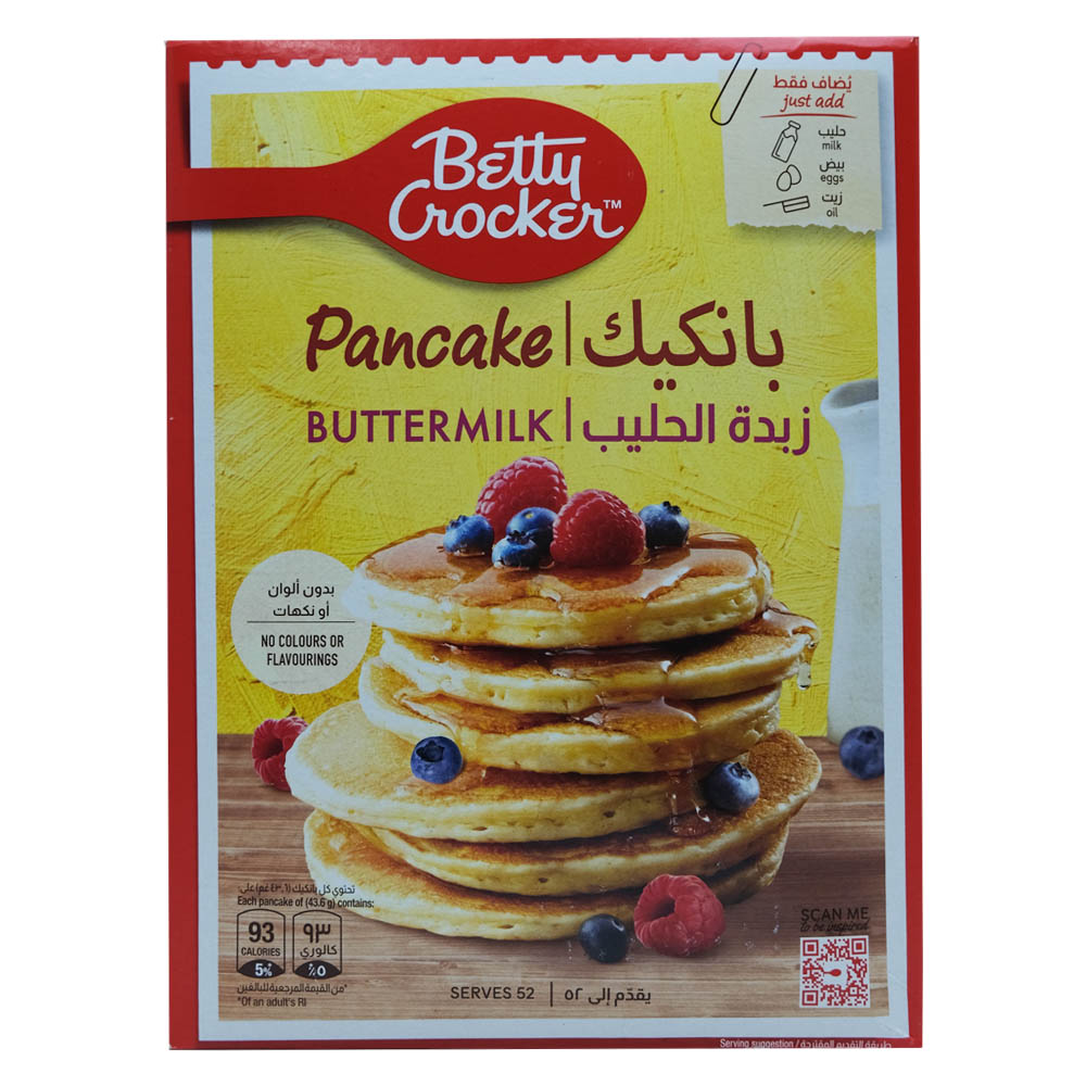 Betty Crocker Buttermilk Pancake Mix 907g - Available at Alosra Online Supermarket