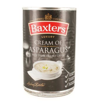Baxters Cream of Asparagus Soup with Fresh Double Cream 400g - Available at Alosra Online Supermarket