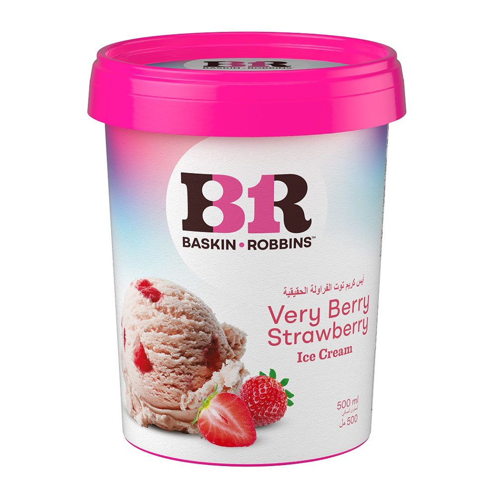 Baskin Robbins Very Berry Strawberry Ice Cream 500ml