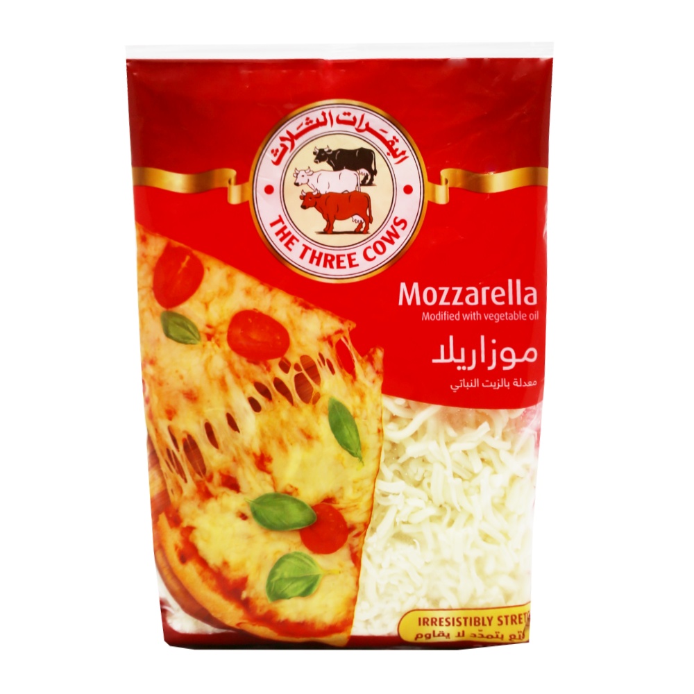 The Three Cows Mozzarella Cheese 200g - Available at Alosra Online Supermarket