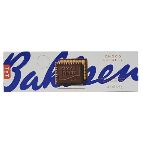 Bahlsen Choco Leibniz Dark Biscuit 125g - Available at Alosra Online Supermarket
