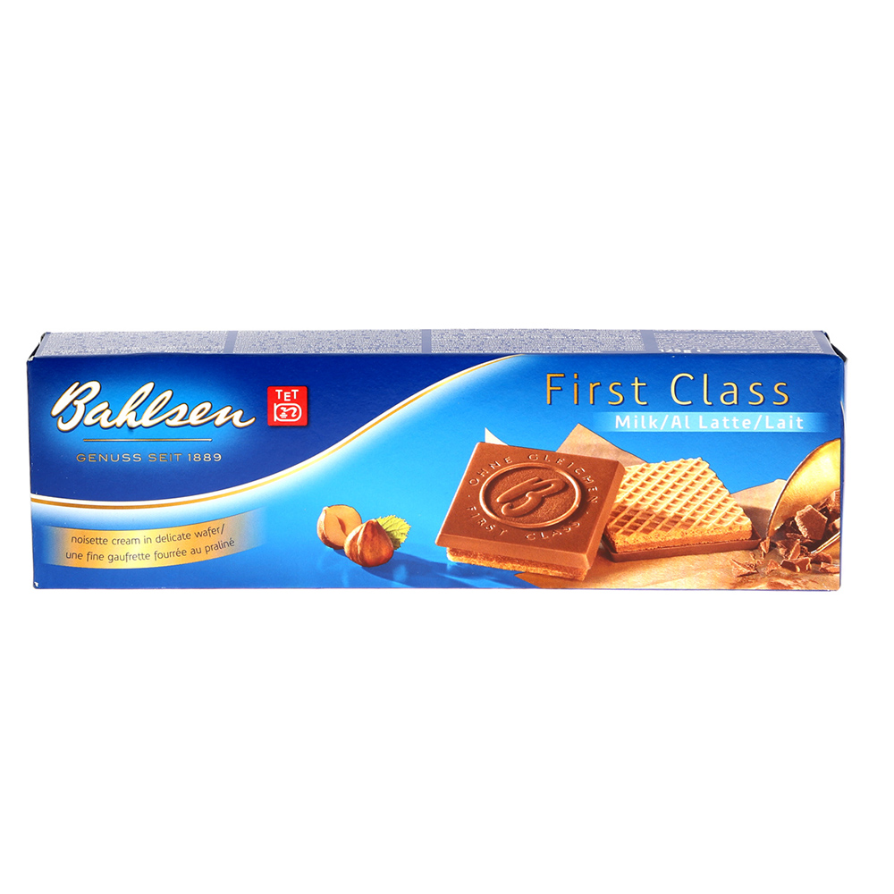 Bahlsen First Class Milk Wafers 125g - Available at Alosra Online Supermarket