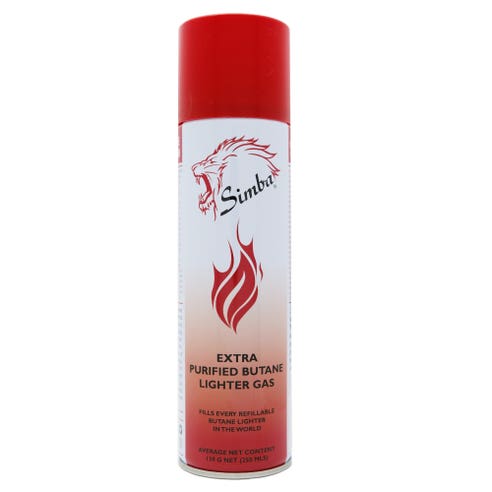 Simba Purified Butane Lighter Gas 130g - Available at Alosra Online Supermarket