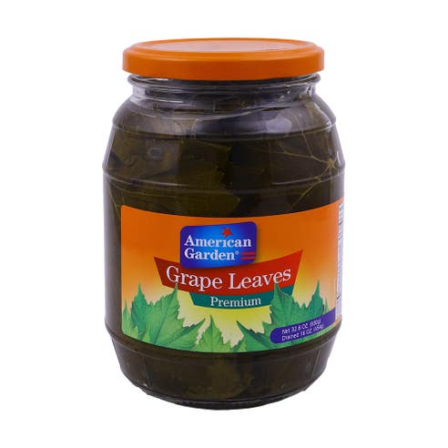 American Garden Premium Grape Leaves 930g - Available at Alosra Online Supermarket