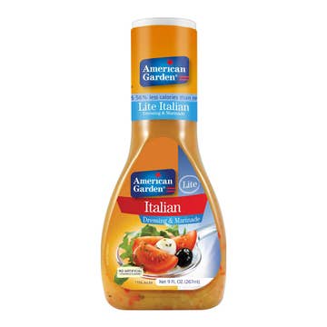 American Garden Lite Italian Dressing & Marinade 9oz - Available at Alosra Online Supermarket