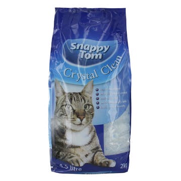Snappy Tom Crystal Clean Cat Litter 2kg - Available at Alosra Online Supermarket