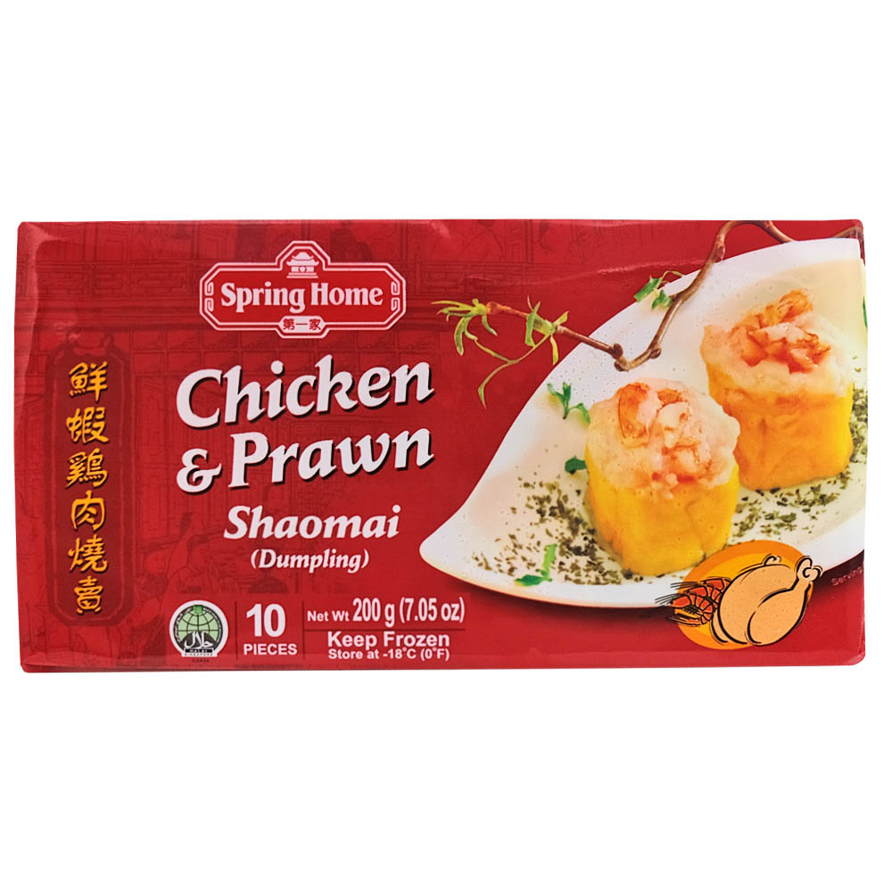 Spring Home Black Pepper Chicken Shaomai 10s 200g - Available at Alosra Online Supermarket