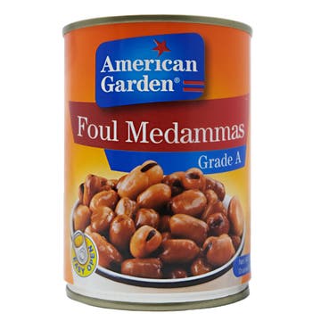American Garden Foul Medammas 400g - Available at Alosra Online Supermarket