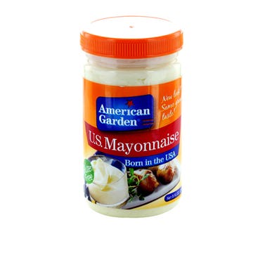 American Garden U.S. Mayonnaise 8oz - Available at Alosra Online Supermarket