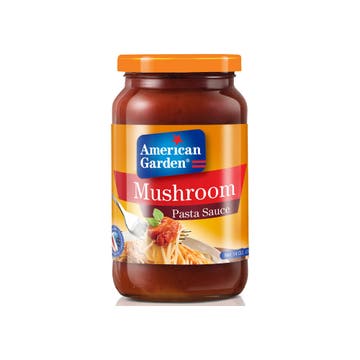 American Garden Mushroom Pasta Sauce 14oz - Available at Alosra Online Supermarket