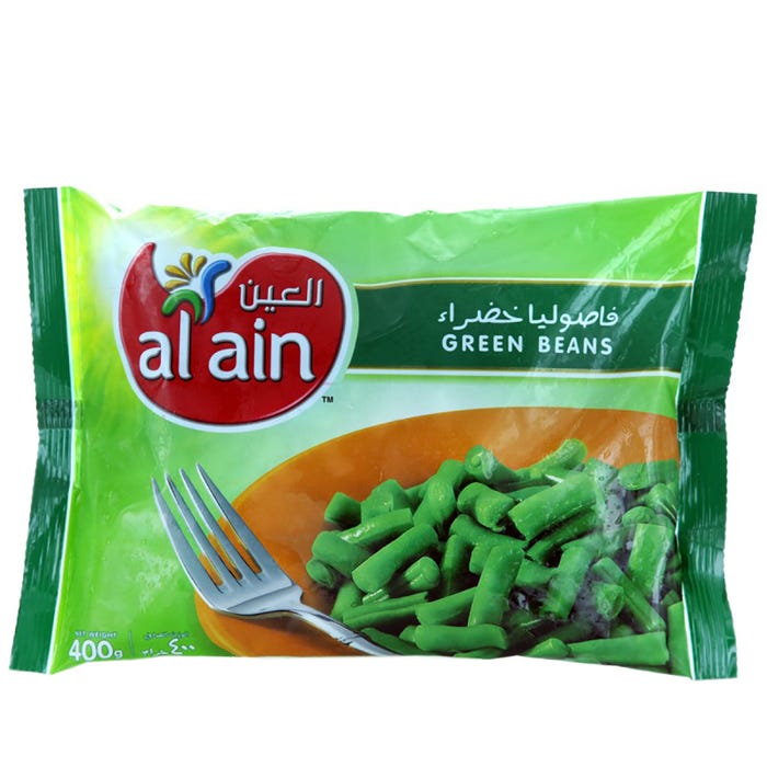 Al Ain Green Beans 400g - Available at Alosra Online Supermarket