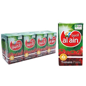 Al Ain Tomato Paste Tetra Pack 8x135g [Special Offer] 