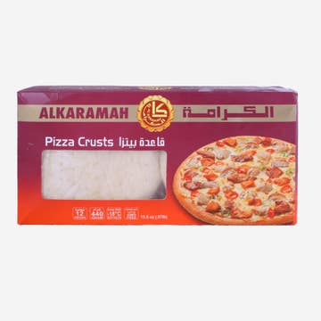 Al Karamah 12 Pizza Crust Small 440g - Available at Alosra Online Supermarket