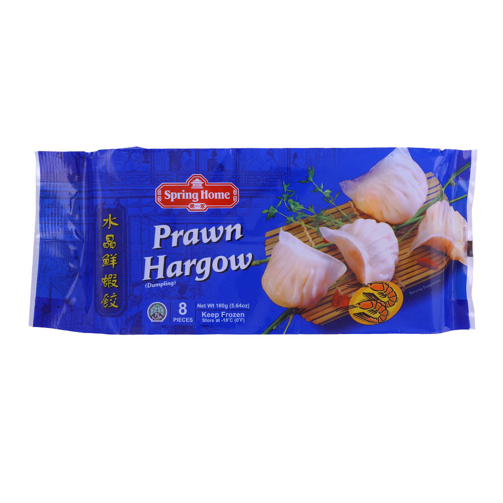 Spring Home Prawn Hargow Dumpling 160g - Available at Alosra Online Supermarket