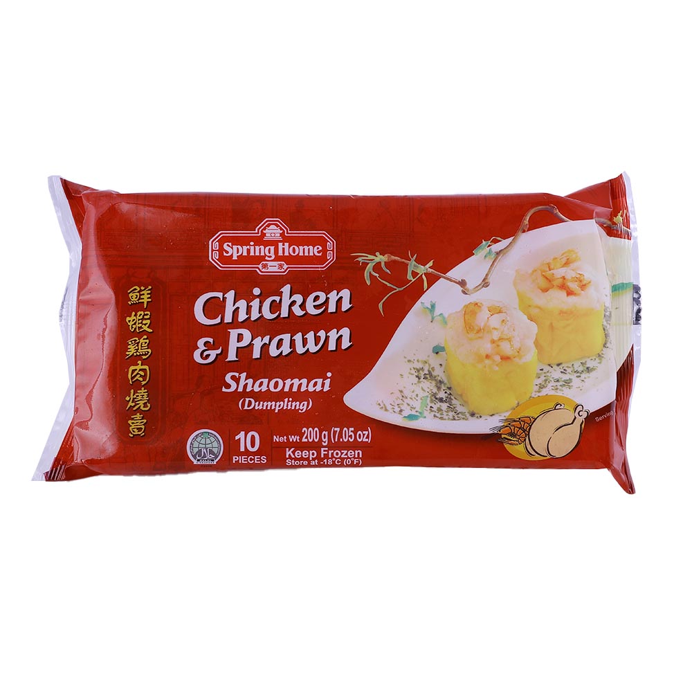 Spring Home Chicken And Prawn Shaomai 200g - Available at Alosra Online Supermarket