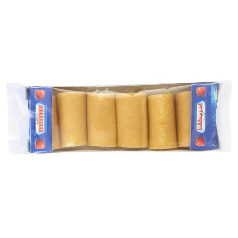 Americana Mini Strawberry Roll Cake- Available at Alosra Online Supermarket