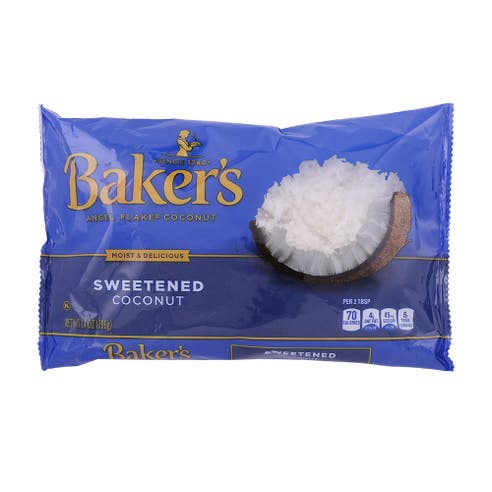 Bakers Angel Flakes Sweetened Coconut 14oz - Available at Alosra Online Supermarket